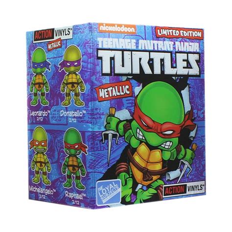 tmnt action vinyls blind box metallic codes|Teenage Mutant Ninja Turtles Metallic Action Figure .